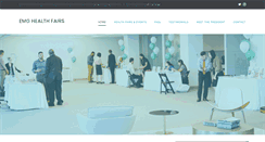 Desktop Screenshot of emghealthfairs.com